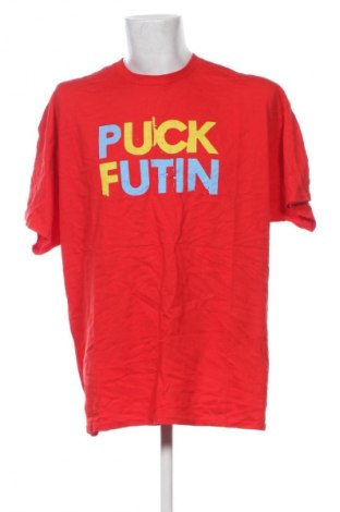 Ανδρικό t-shirt Gildan, Μέγεθος XXL, Χρώμα Κόκκινο, Τιμή 12,99 €