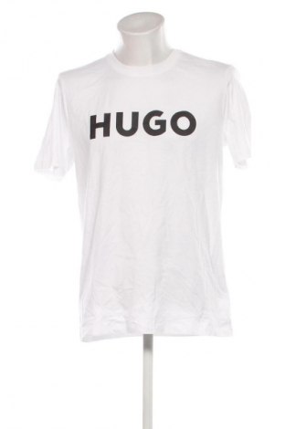 Herren T-Shirt Hugo Boss, Größe L, Farbe Weiß, Preis 78,99 €