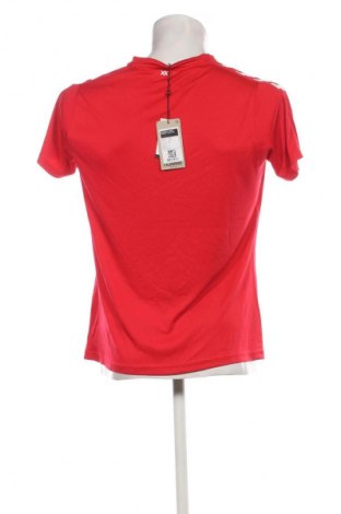 Herren T-Shirt Hummel, Größe L, Farbe Rot, Preis 12,99 €