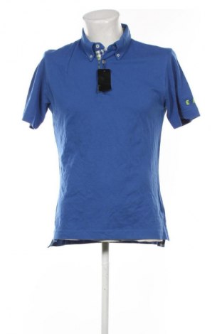 Herren T-Shirt James & Nicholson, Größe M, Farbe Blau, Preis € 8,99