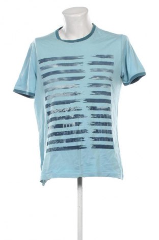 Męski T-shirt Kris, Rozmiar 3XL, Kolor Niebieski, Cena 43,68 zł