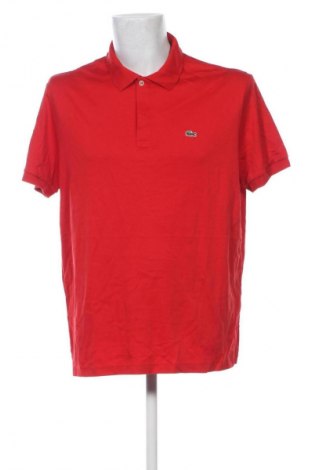Мъжка тениска Lacoste, Размер XXL, Цвят Червен, Цена 62,99 лв.