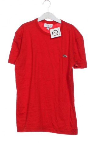Herren T-Shirt Lacoste, Größe XS, Farbe Rot, Preis 11,99 €