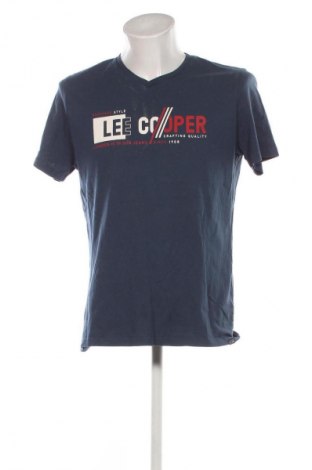 Męski T-shirt Lee Cooper, Rozmiar L, Kolor Niebieski, Cena 34,48 zł