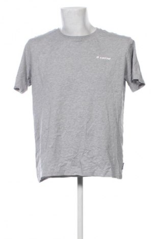 Ανδρικό t-shirt Lotto, Μέγεθος XL, Χρώμα Γκρί, Τιμή 9,99 €