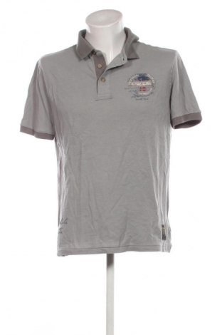 Ανδρικό t-shirt Napapijri, Μέγεθος XL, Χρώμα Γκρί, Τιμή 28,13 €