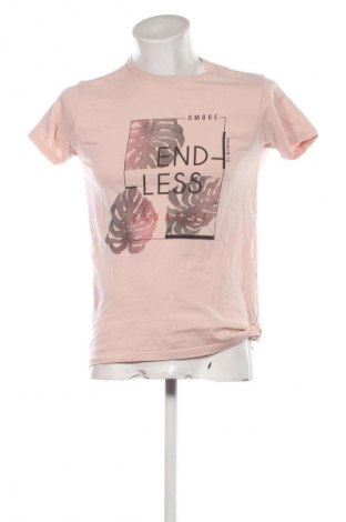 Ανδρικό t-shirt Ombre, Μέγεθος S, Χρώμα Ρόζ , Τιμή 7,67 €