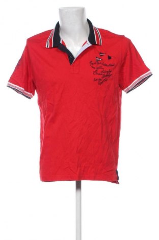 Ανδρικό t-shirt Pierre Cardin, Μέγεθος XL, Χρώμα Κόκκινο, Τιμή 30,99 €