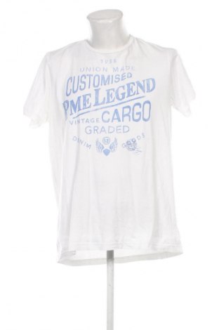 Ανδρικό t-shirt Pme Legend, Μέγεθος XL, Χρώμα Λευκό, Τιμή 17,99 €