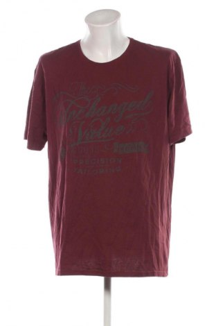 Herren T-Shirt Riverso, Größe 4XL, Farbe Rot, Preis € 10,99