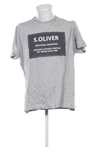 Pánské tričko  S.Oliver, Velikost XXL, Barva Šedá, Cena  249,00 Kč