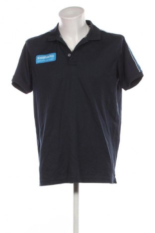 Ανδρικό t-shirt Shimano, Μέγεθος XXL, Χρώμα Μπλέ, Τιμή 10,24 €