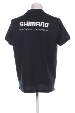 Ανδρικό t-shirt Shimano, Μέγεθος XXL, Χρώμα Μπλέ, Τιμή 10,24 €