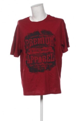 Ανδρικό t-shirt Smog, Μέγεθος XL, Χρώμα Κόκκινο, Τιμή 12,99 €