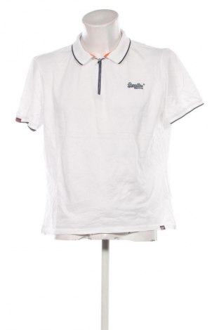 Herren T-Shirt Superdry, Größe 3XL, Farbe Weiß, Preis 26,99 €
