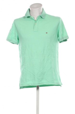 Ανδρικό t-shirt Tommy Hilfiger, Μέγεθος L, Χρώμα Πράσινο, Τιμή 43,99 €