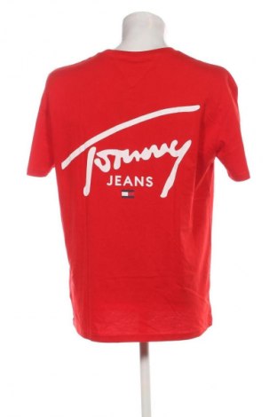 Herren T-Shirt Tommy Jeans, Größe L, Farbe Rot, Preis € 38,99