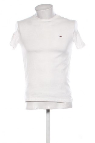Tricou de bărbați Tommy Jeans, Mărime S, Culoare Alb, Preț 269,99 Lei