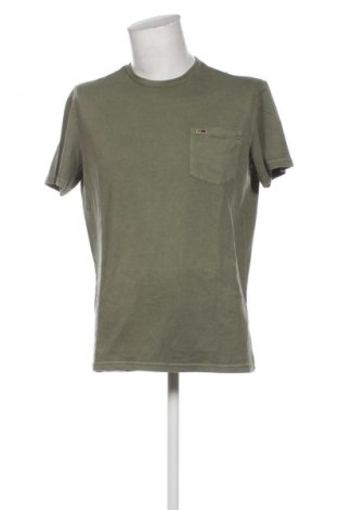 Pánske tričko  Tommy Jeans, Veľkosť L, Farba Zelená, Cena  26,95 €