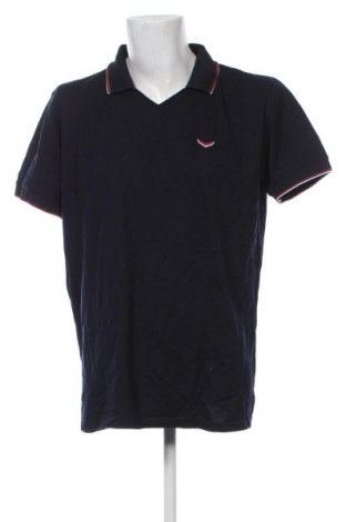 Ανδρικό t-shirt Trigema, Μέγεθος XXL, Χρώμα Μπλέ, Τιμή 30,99 €