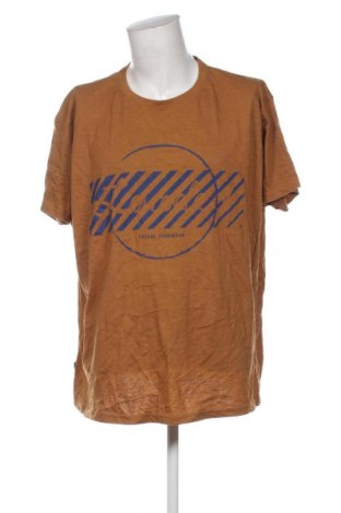 Ανδρικό t-shirt Unbranded, Μέγεθος 4XL, Χρώμα Καφέ, Τιμή 12,99 €
