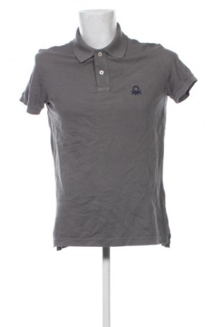 Herren T-Shirt United Colors Of Benetton, Größe L, Farbe Grau, Preis 13,99 €