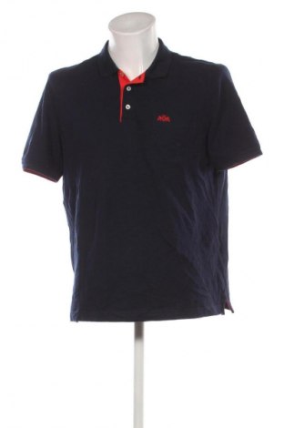 Ανδρικό t-shirt Walbusch, Μέγεθος XL, Χρώμα Μπλέ, Τιμή 30,99 €