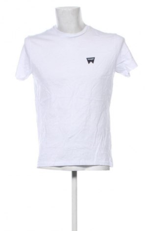 Herren T-Shirt Wrangler, Größe M, Farbe Weiß, Preis 18,99 €