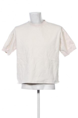 Herren T-Shirt Zara, Größe M, Farbe Ecru, Preis 11,99 €