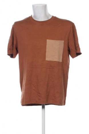 Herren T-Shirt Zara, Größe L, Farbe Braun, Preis 10,99 €