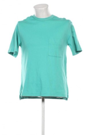 Męski T-shirt Zara, Rozmiar L, Kolor Zielony, Cena 36,78 zł