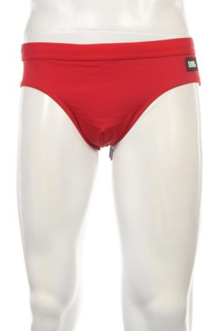 Herren Badeanzug Karl Lagerfeld, Größe L, Farbe Rot, Preis 35,99 €