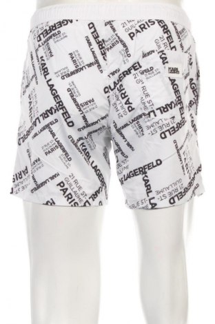 Herren Badeanzug Karl Lagerfeld, Größe S, Farbe Weiß, Preis 38,99 €