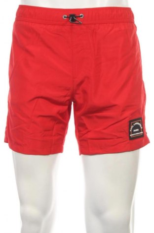 Herren Badeanzug Karl Lagerfeld, Größe M, Farbe Rot, Preis 38,99 €