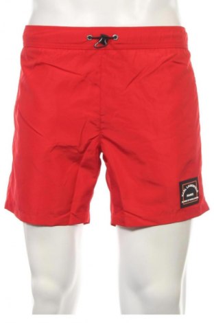 Herren Badeanzug Karl Lagerfeld, Größe M, Farbe Rot, Preis 38,99 €