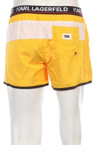 Herren Badeanzug Karl Lagerfeld, Größe S, Farbe Gelb, Preis 38,99 €