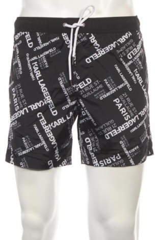 Herren Badeanzug Karl Lagerfeld, Größe M, Farbe Schwarz, Preis 38,99 €