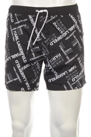 Herren Badeanzug Karl Lagerfeld, Größe M, Farbe Schwarz, Preis 38,99 €
