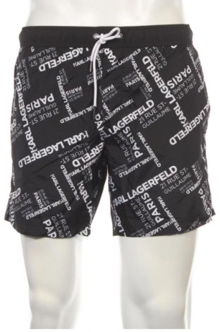 Herren Badeanzug Karl Lagerfeld, Größe L, Farbe Schwarz, Preis 58,99 €