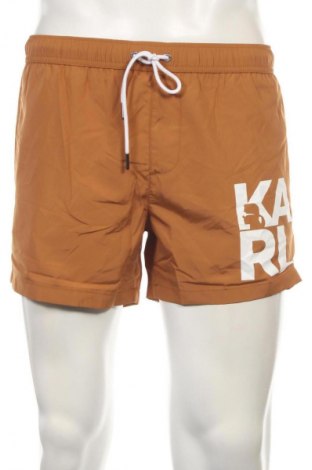 Herren Badeanzug Karl Lagerfeld, Größe L, Farbe Braun, Preis 58,31 €