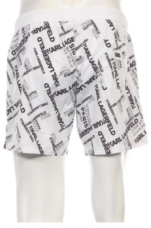 Herren Badeanzug Karl Lagerfeld, Größe L, Farbe Weiß, Preis 58,99 €