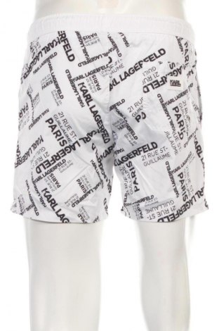 Herren Badeanzug Karl Lagerfeld, Größe S, Farbe Weiß, Preis 58,31 €