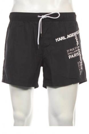 Herren Badeanzug Karl Lagerfeld, Größe L, Farbe Schwarz, Preis 58,31 €