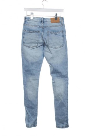 Blugi de bărbați Bershka, Mărime S, Culoare Albastru, Preț 53,99 Lei