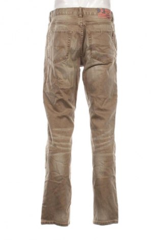 Herren Jeans Peckott, Größe L, Farbe Braun, Preis € 27,99