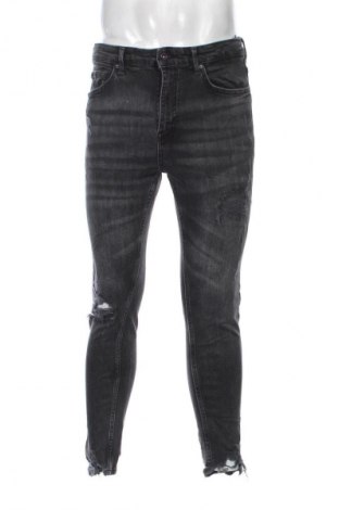 Blugi de bărbați Pull&Bear, Mărime M, Culoare Gri, Preț 57,99 Lei