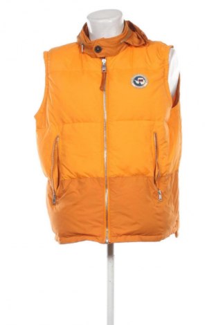 Herrenweste Napapijri, Größe 3XL, Farbe Gelb, Preis 38,99 €