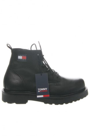 Мъжки обувки Tommy Jeans, Размер 42, Цвят Черен, Цена 189,99 лв.