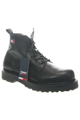 Мъжки обувки Tommy Jeans, Размер 42, Цвят Черен, Цена 189,99 лв.