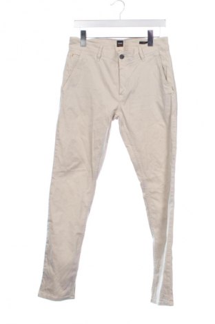 Herrenhose BOSS, Größe S, Farbe Ecru, Preis 71,99 €